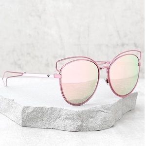 👓Perverse SYL Pink mirrored sunglasses